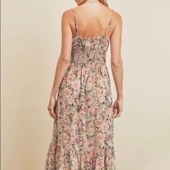 June Floral Ruffle Maxi - Picture 3 of 3